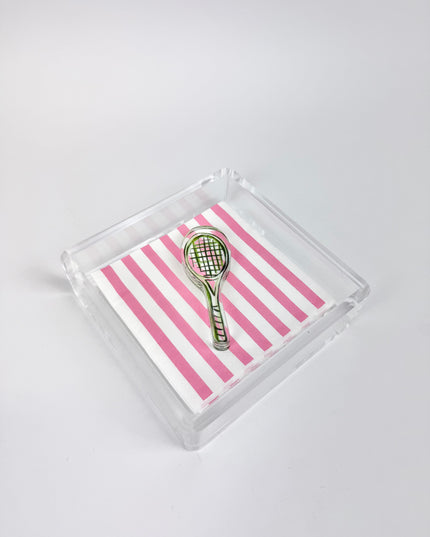 Napkin Holder with Tennis Weight