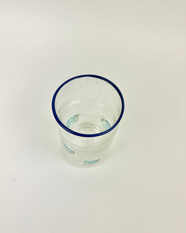 Fish Highball Glass Drinkware in at Wrapsody