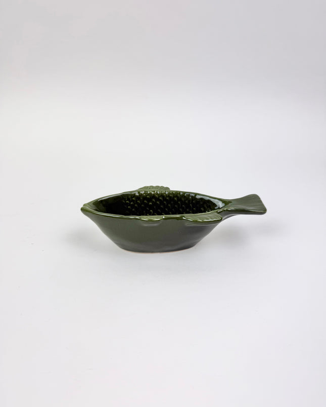 Green Fish Dip Bowl Kitchen in at Wrapsody