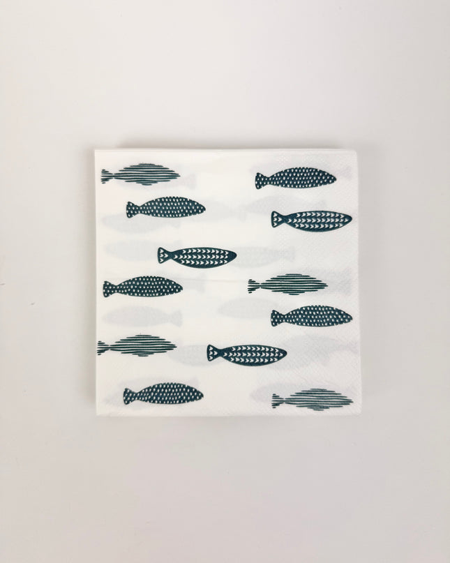 Fishes Cocktail Napkins Napkins in at Wrapsody