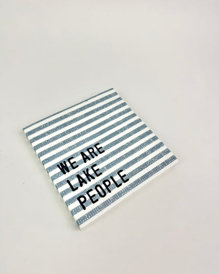 Lake People Cocktail Napkins Napkins in at Wrapsody