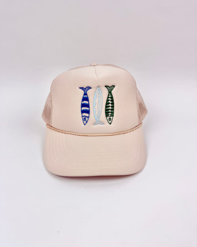 Sardine Tan Trucker Hat