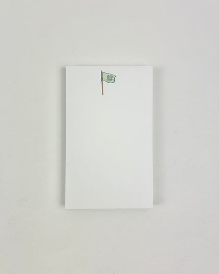 Golf Flag Notepad