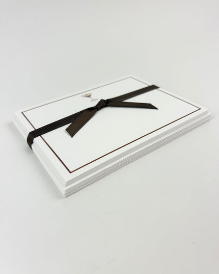 Espresso Stationery Set Paper in at Wrapsody
