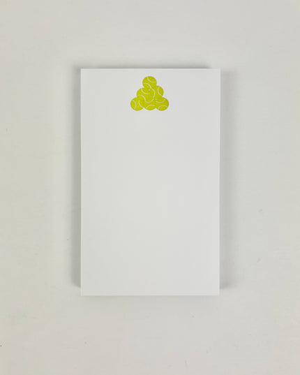 Tennis Stacked Notepad Paper in at Wrapsody