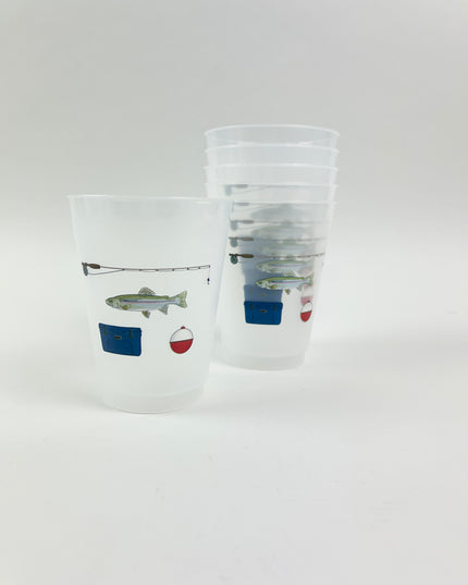Fishing Collection Cups Set of 6