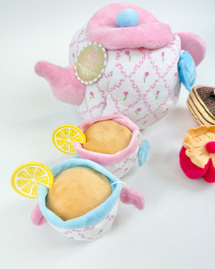 My First Tea Set Plush Set Baby in at Wrapsody