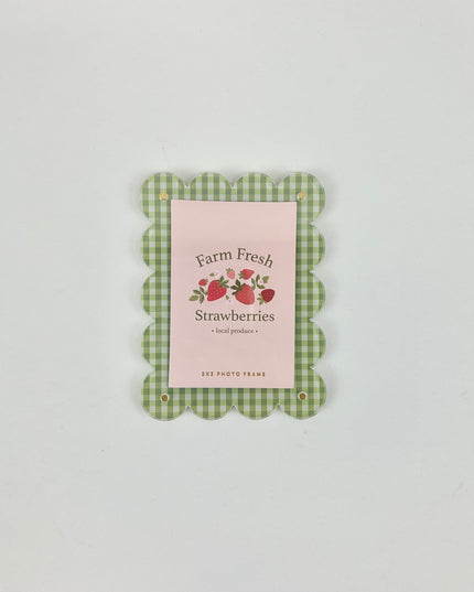 Fresh Strawberries Mini Acrylic Magnet Frame
