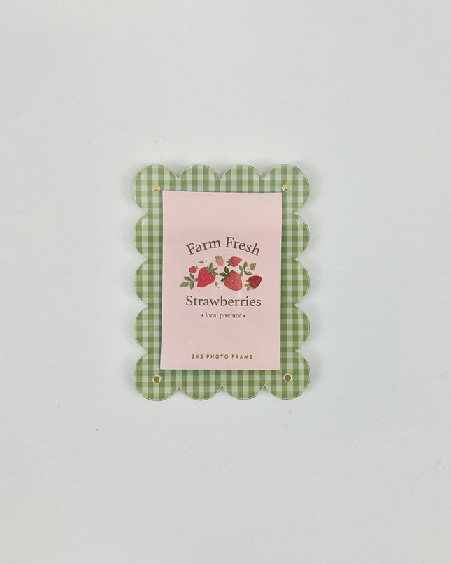 Fresh Strawberries Mini Acrylic Magnet Frame