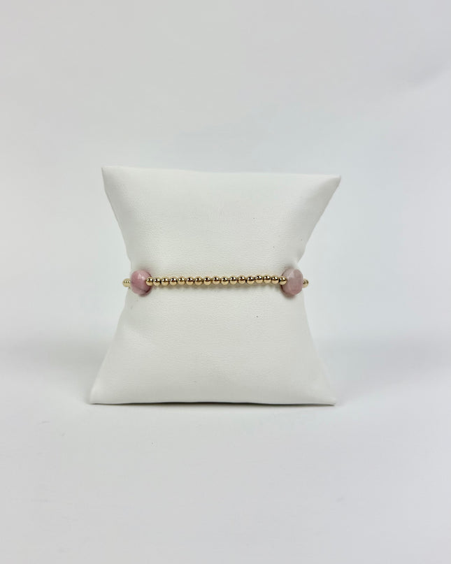 Enewton Admire 3mm Bracelet Pink Opal