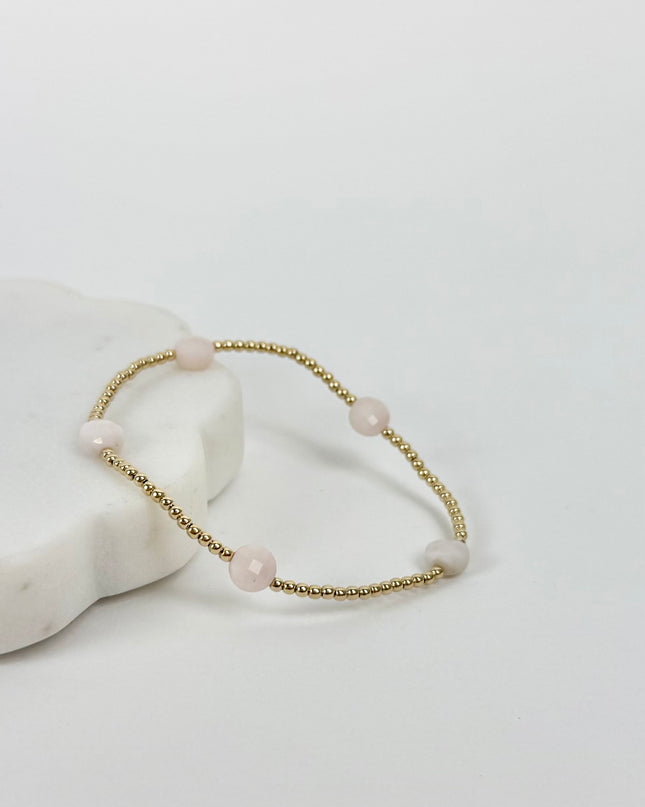 Enewton Admire Small 2mm Bracelet Pink Opal