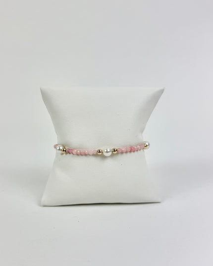 Enewton Purpose Pearl 6mm Bracelet Pink Opal Bracelets in at Wrapsody