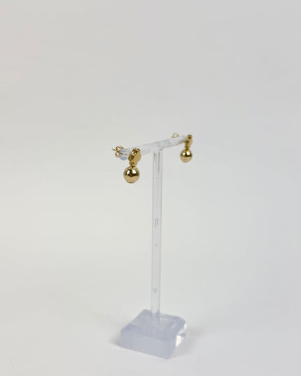 Enewton Signature Cross Classic Gold Stud Earrings in at Wrapsody
