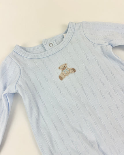 Bear French Knot Gown Baby in at Wrapsody