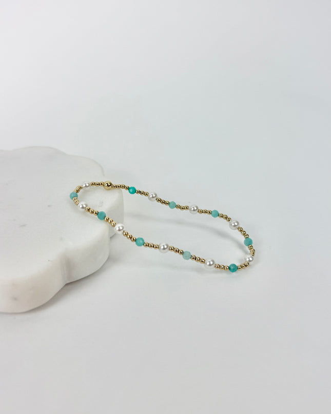 Enewton Pearl Sincerity 4mm Bracelet Amazonite