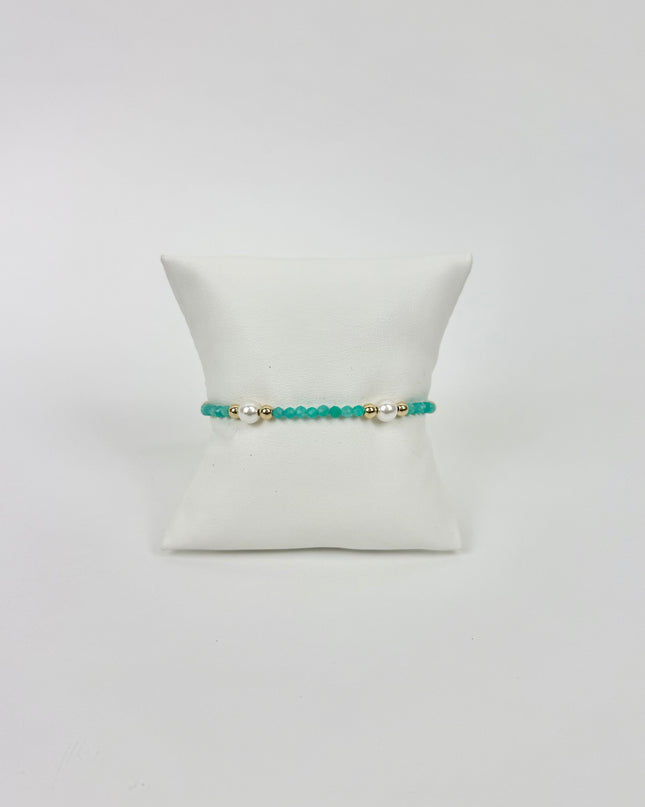 Enewton Purpose Pearl 6mm Bracelet Amazonite