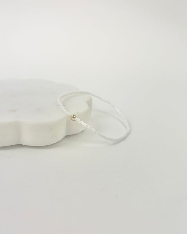 Enewton Hope Classic Bracelet Silky White Bracelets in at Wrapsody