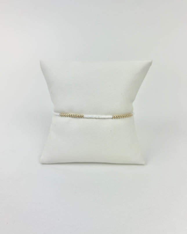 Enewton Hope Blissful Bracelet Silky White Bracelets in at Wrapsody