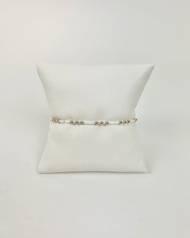 Enewton Hope Joy Bracelet Silky White Bracelets in at Wrapsody