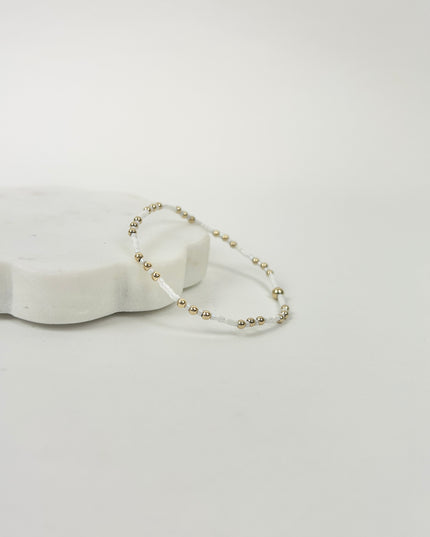 Enewton Hope Joy Bracelet Silky White Bracelets in at Wrapsody