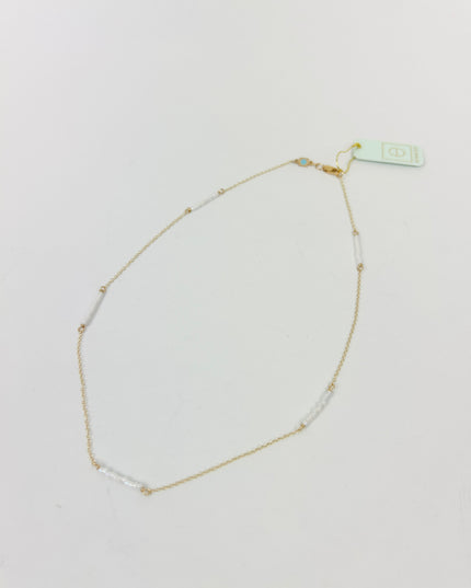 Enewton Hope Bliss Simplicity 15" Choker Silky White Necklaces in at Wrapsody
