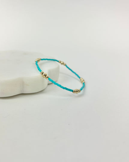 Enewton Hope Purpose Gold Bracelet Turquoise Bracelets in at Wrapsody