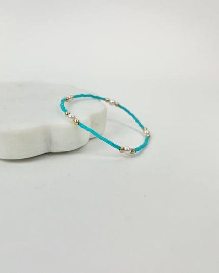 Enewton Hope Purpose Pearl Bracelet Turquoise Bracelets in at Wrapsody