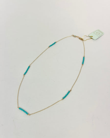 Enewton Hope Bliss Simplicity 15" Choker Turquoise Necklaces in at Wrapsody