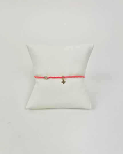 Enewton Hope Classic Signature Cross Charm Bracelet Sherbert Bracelets in at Wrapsody