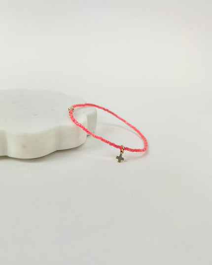 Enewton Hope Classic Signature Cross Charm Bracelet Sherbert Bracelets in at Wrapsody