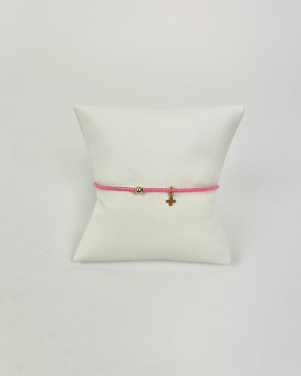 Enewton Hope Classic Signature Cross Charm Bracelet Bubblegum Bracelets in at Wrapsody