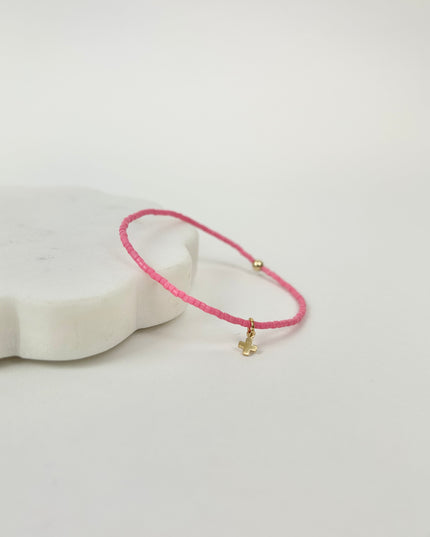 Enewton Hope Classic Signature Cross Charm Bracelet Bubblegum Bracelets in at Wrapsody