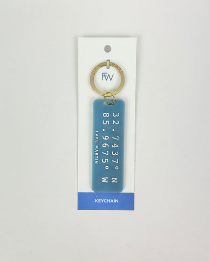 Keychain Lake Martin Blue Travel Accessories in at Wrapsody