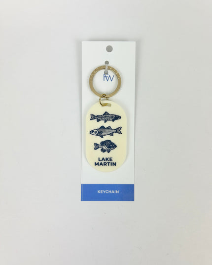 Keychain Lake Martin Fish Travel Accessories in at Wrapsody