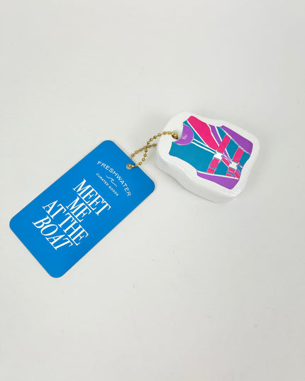 Floating Keychain 90s Lifejacket Travel Accessories in at Wrapsody