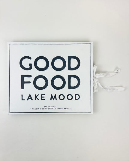 Lake Mood Cheese Board Set Tabletop in at Wrapsody