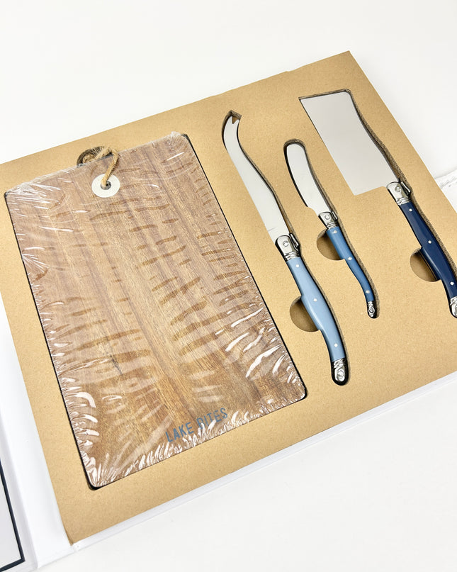 Lake Mood Cheese Board Set Tabletop in at Wrapsody