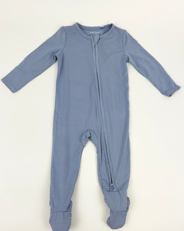 Angel Dear Tempest 2-Way Zipper Footie Baby in at Wrapsody