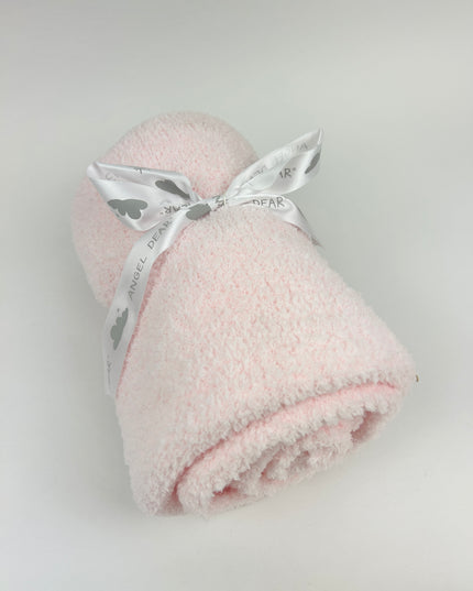 Angel Dear Chenille Pink Baby Blanket Blankets & Throws in at Wrapsody