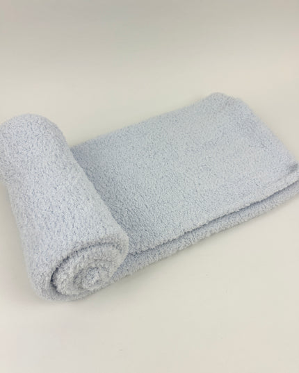 Angel Dear Chenille Light Blue Baby Blanket Blankets & Throws in at Wrapsody