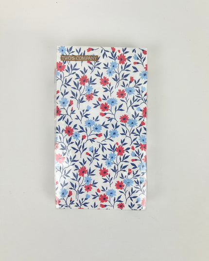 Bloom Red/White/Blue Guest Napkins Napkins in at Wrapsody