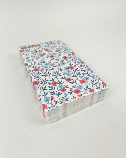 Bloom Red/White/Blue Guest Napkins Napkins in at Wrapsody