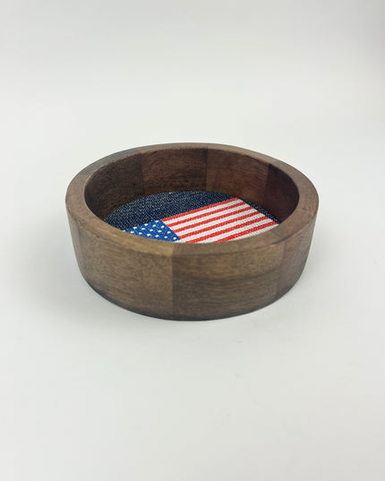 Needlepoint Flag Coaster