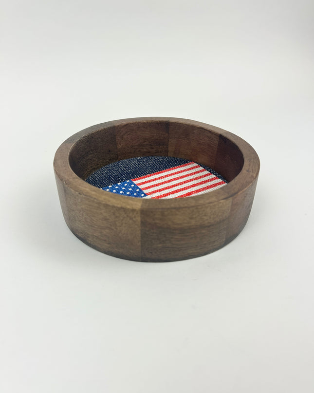 Needlepoint Flag Coaster Home Decor in at Wrapsody