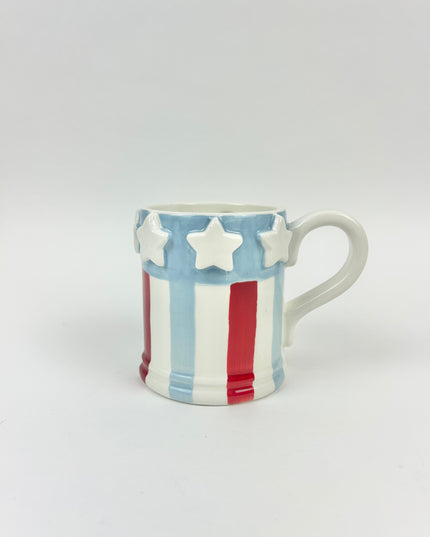 Americana Star Mug Drinkware in at Wrapsody
