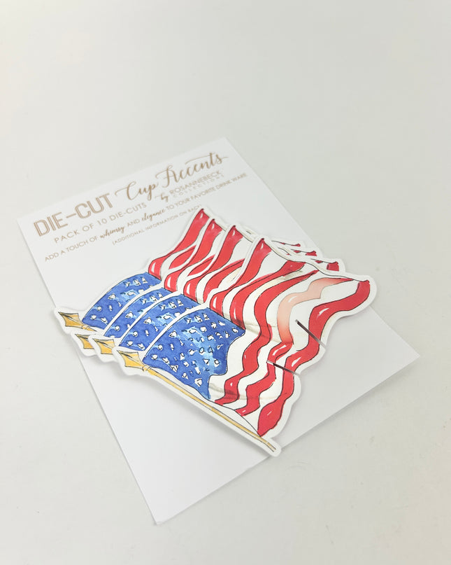 American Flag Cup Accents Kitchen in at Wrapsody