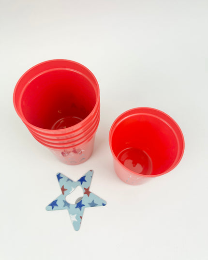 Americana Red PartyCups Drinkware in at Wrapsody