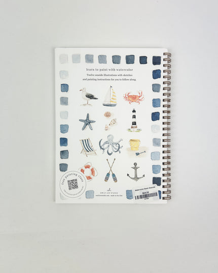 Seaside Watercolor Book