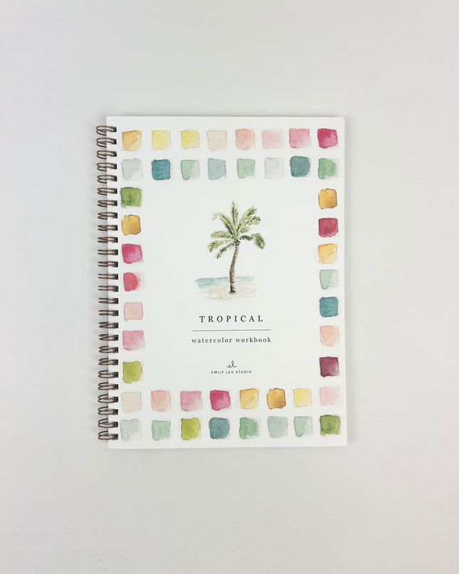 Tropical Watercolor Book
