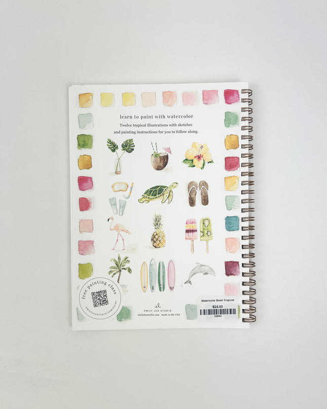 Tropical Watercolor Book